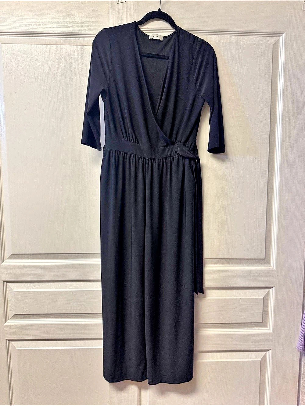 Hayes Black Wide Leg Romper